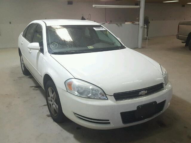 2G1WB58K279411674 - 2007 CHEVROLET IMPALA LS WHITE photo 1