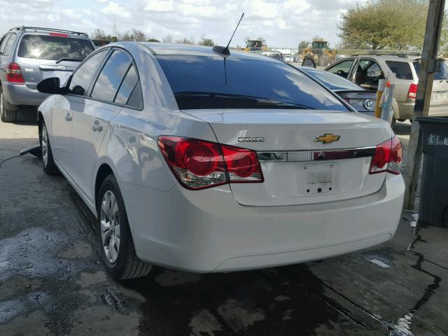 1G1PC5SH9G7159034 - 2016 CHEVROLET CRUZE LIMI WHITE photo 3