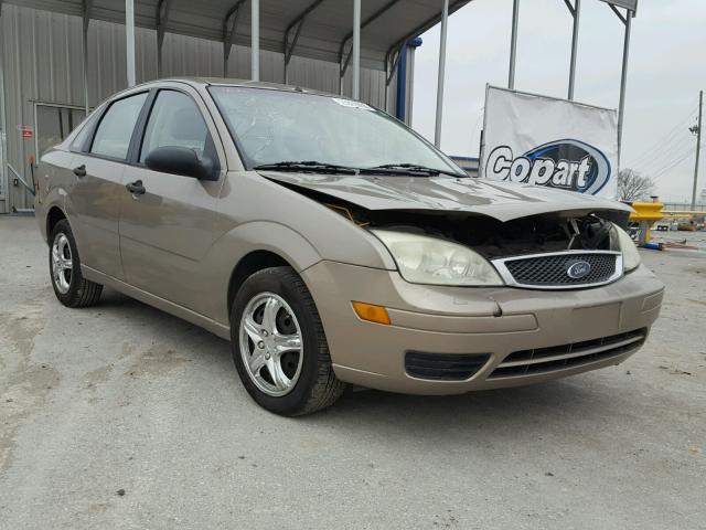 1FAFP34N95W237206 - 2005 FORD FOCUS ZX4 GOLD photo 1