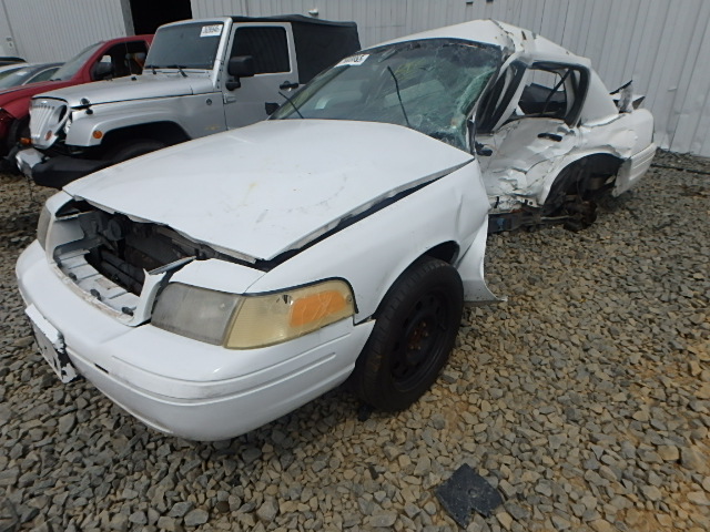 2FAFP71W57X143416 - 2007 FORD CROWN VIC WHITE photo 2