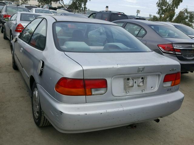 1HGEJ8146VL132674 - 1997 HONDA CIVIC EX ვერცხლისფერი ფოტო 3