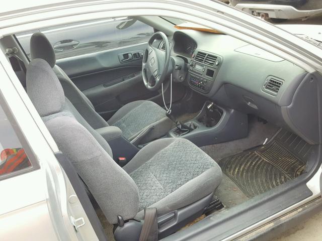 1HGEJ8146VL132674 - 1997 HONDA CIVIC EX ვერცხლისფერი ფოტო 5