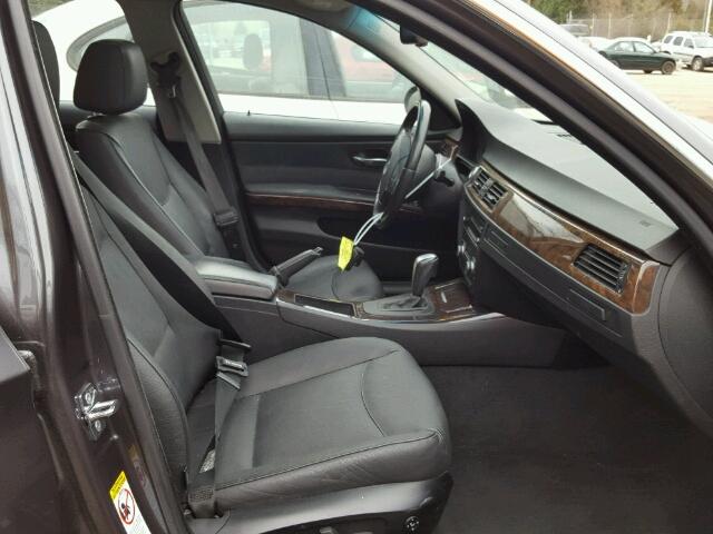 WBAVD53577A007382 - 2007 BMW 335 XI GRAY photo 5