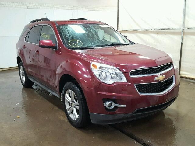 2CNALPEW5A6287390 - 2010 CHEVROLET EQUINOX LT MAROON photo 1