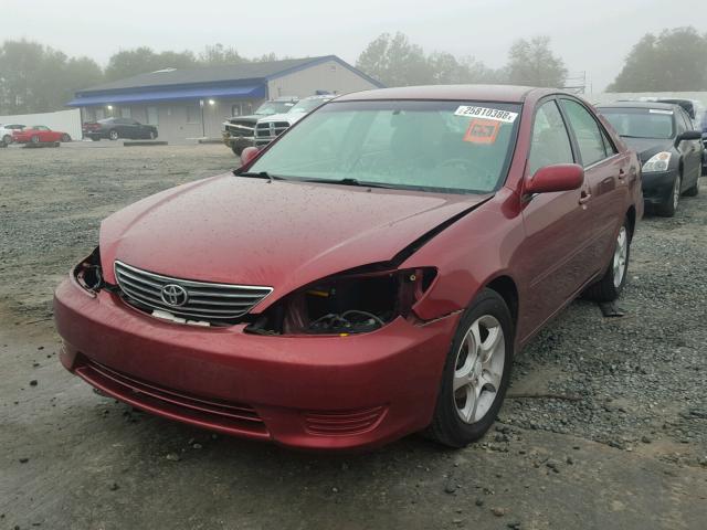 4T1BE30K46U162269 - 2006 TOYOTA CAMRY LE MAROON photo 2