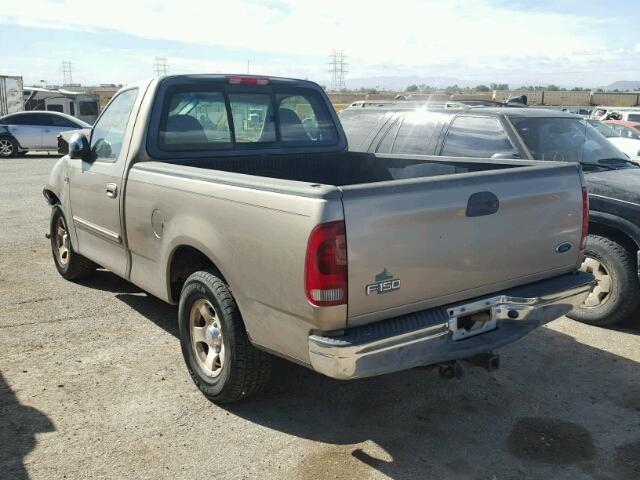 1FTRF17282NB95905 - 2002 FORD F150 GOLD photo 3