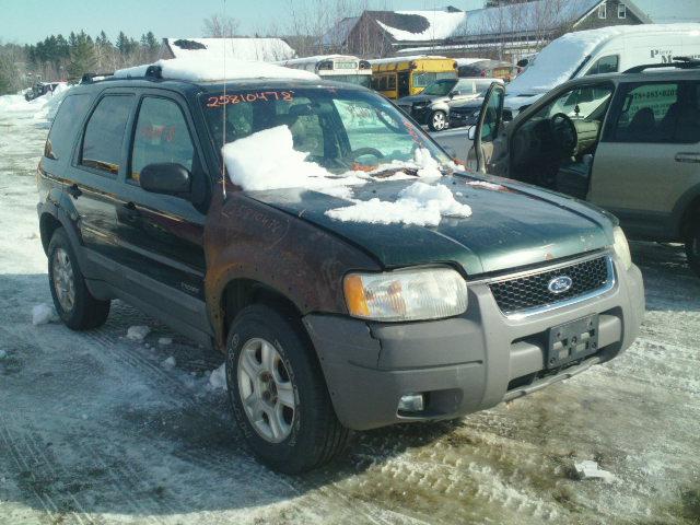 1FMYU04142KA70985 - 2002 FORD ESCAPE XLT GREEN photo 1