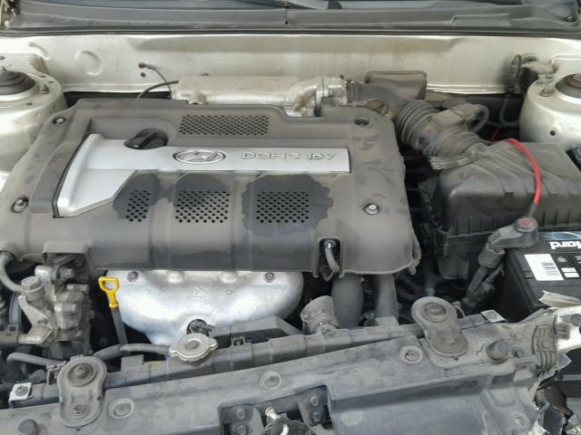 KMHDN46D25U991248 - 2005 HYUNDAI ELANTRA GL SILVER photo 7