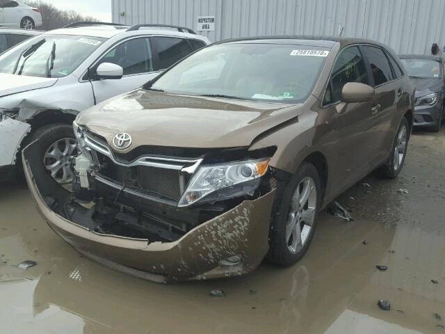 4T3BK11A29U024552 - 2009 TOYOTA VENZA BASE GOLD photo 2