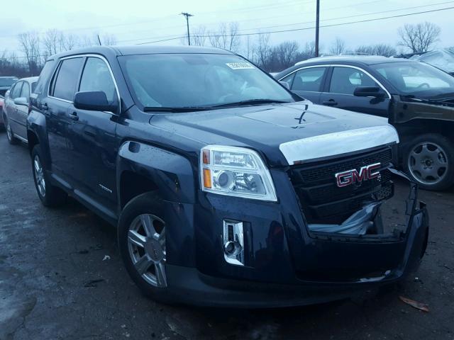 2GKALMEK5F6293816 - 2015 GMC TERRAIN SL BLUE photo 1