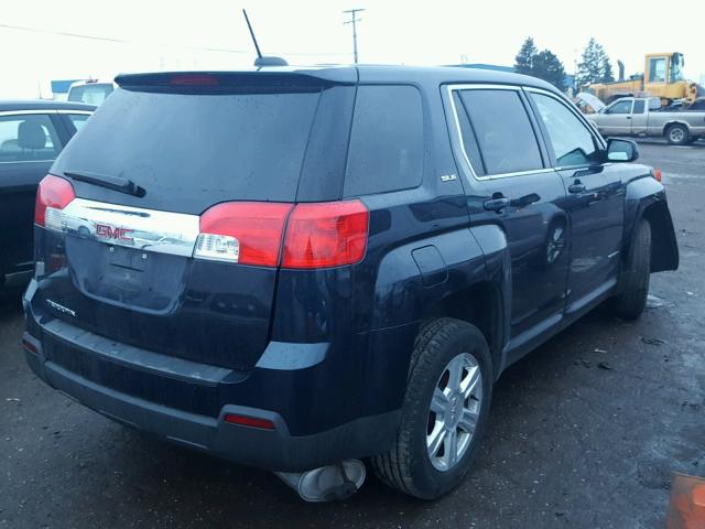 2GKALMEK5F6293816 - 2015 GMC TERRAIN SL BLUE photo 4