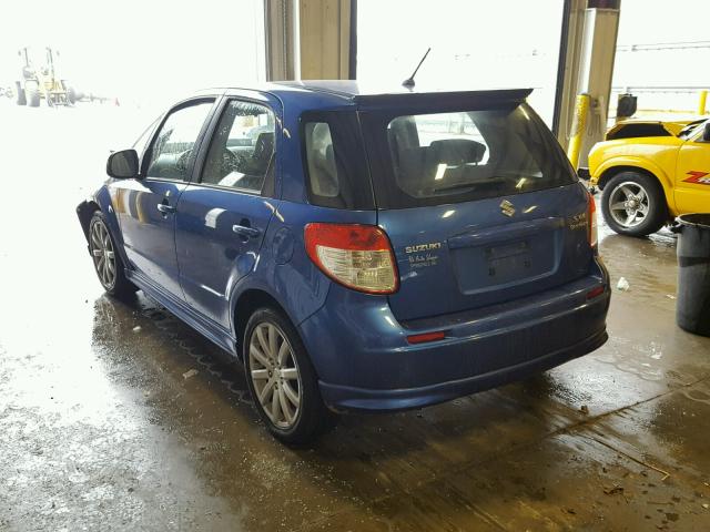 JS2YA5A56C6300785 - 2012 SUZUKI SX4 BASE BLUE photo 3