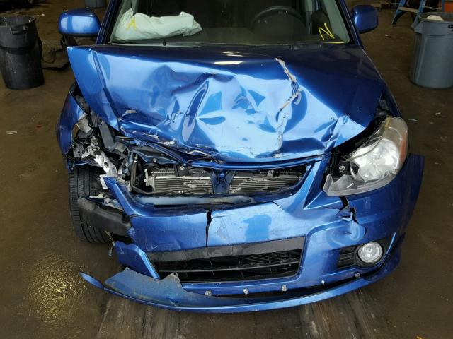 JS2YA5A56C6300785 - 2012 SUZUKI SX4 BASE BLUE photo 7