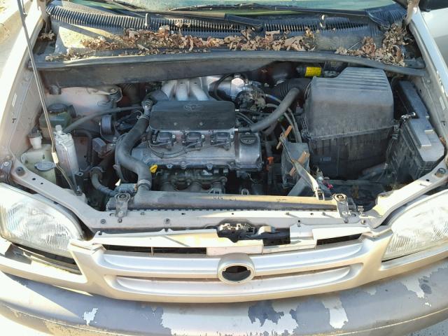 4T3ZF13C6YU256569 - 2000 TOYOTA SIENNA LE BEIGE photo 7