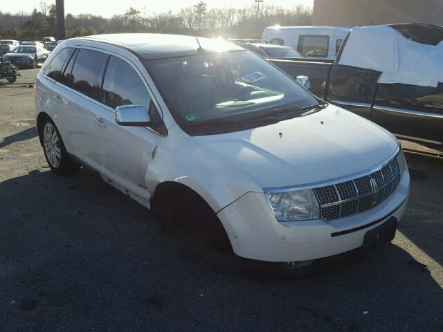 2LMDU88C58BJ05274 - 2008 LINCOLN MKX WHITE photo 1