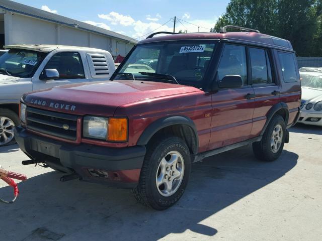 SALTY1247YA269638 - 2000 LAND ROVER DISCOVERY RED photo 2
