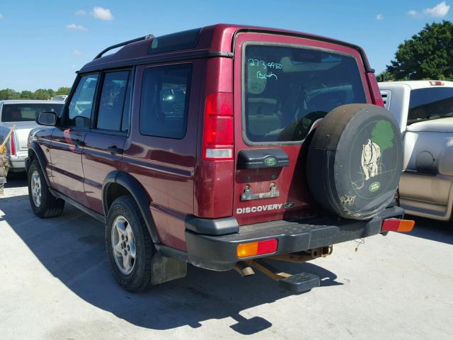 SALTY1247YA269638 - 2000 LAND ROVER DISCOVERY RED photo 3