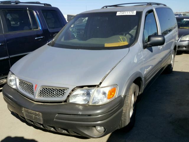 1GMDX03E61D150043 - 2001 PONTIAC MONTANA SILVER photo 2