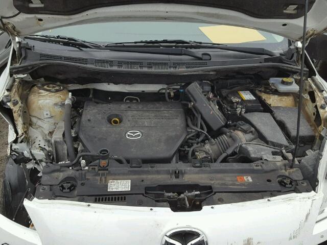 JM1CW2CL3C0131408 - 2012 MAZDA 5 WHITE photo 7