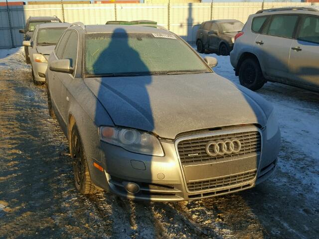 WAUKF78E57A146640 - 2007 AUDI A4 2.0T AV SILVER photo 1