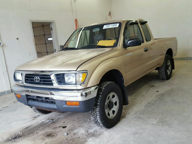 4TAWN72N1TZ091174 - 1996 TOYOTA TACOMA XTR GOLD photo 2