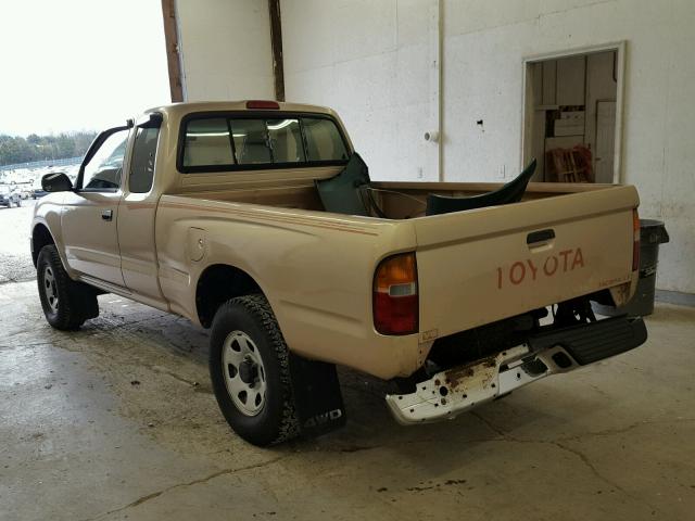 4TAWN72N1TZ091174 - 1996 TOYOTA TACOMA XTR GOLD photo 3