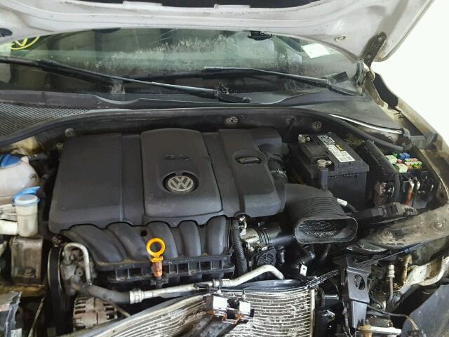 1VWBP7A34CC009404 - 2012 VOLKSWAGEN PASSAT SE WHITE photo 7