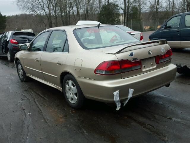 1HGCG16532A033316 - 2002 HONDA ACCORD EX TAN photo 3