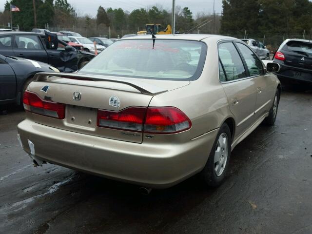 1HGCG16532A033316 - 2002 HONDA ACCORD EX TAN photo 4