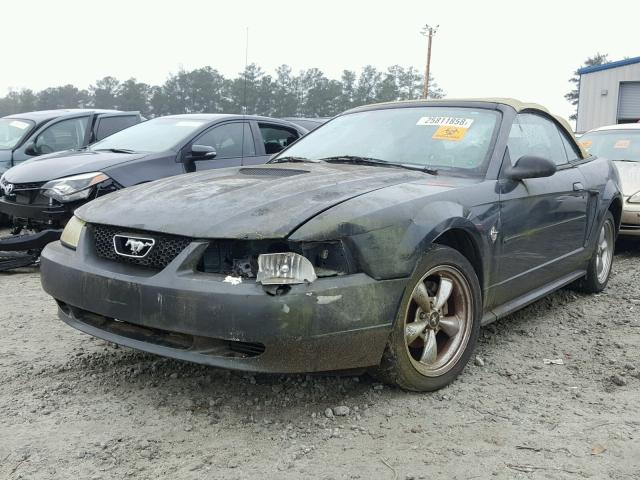 1FAFP4441XF175445 - 1999 FORD MUSTANG GREEN photo 2