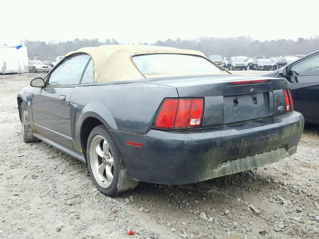 1FAFP4441XF175445 - 1999 FORD MUSTANG GREEN photo 3