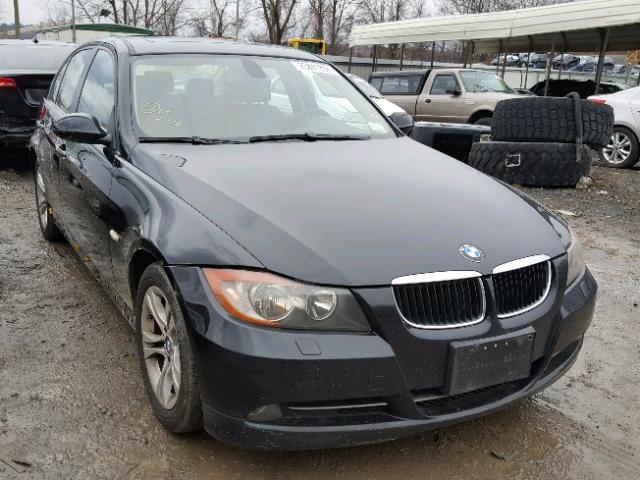 WBAVC935X8K044531 - 2008 BMW 328 XI BLACK photo 1