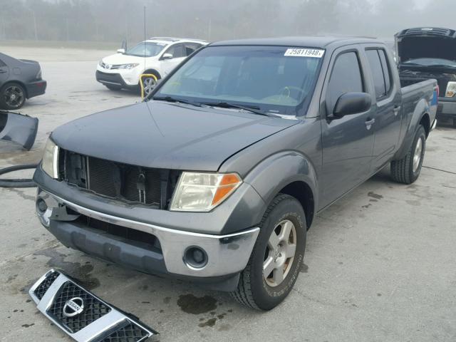 1N6AD09U08C402929 - 2008 NISSAN FRONTIER C GRAY photo 2