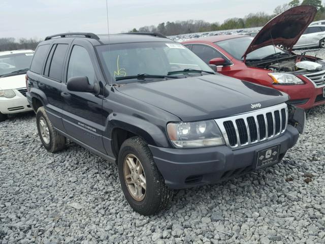 1J4GX48S93C539382 - 2003 JEEP GRAND CHER BLACK photo 1