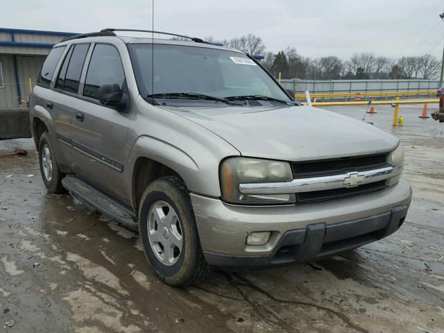 1GNDT13SX22304141 - 2002 CHEVROLET TRAILBLAZE TAN photo 1