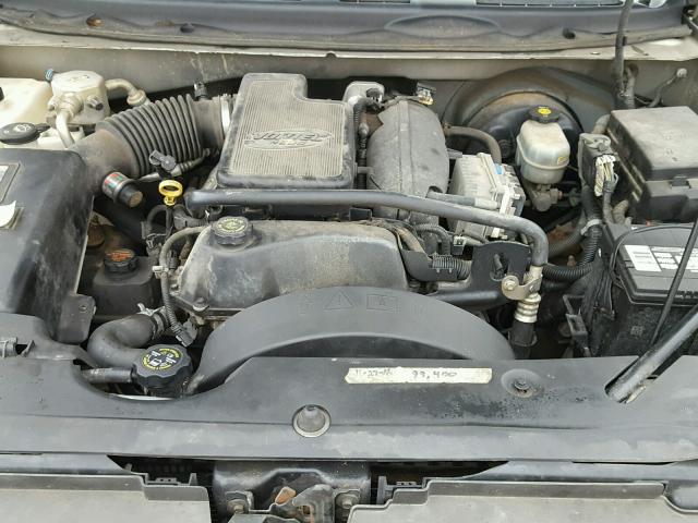 1GNDT13SX22304141 - 2002 CHEVROLET TRAILBLAZE TAN photo 7