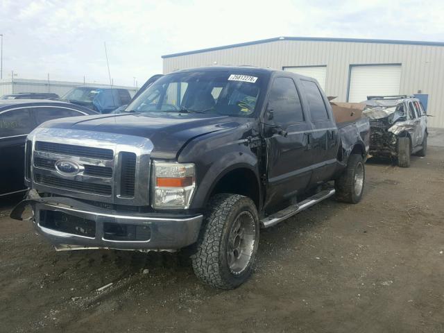 1FTSW21R68EE46846 - 2008 FORD F250 SUPER CHARCOAL photo 2