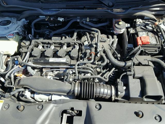 2HGFC1F49GH656481 - 2016 HONDA CIVIC EX თეთრი ფოტო 7