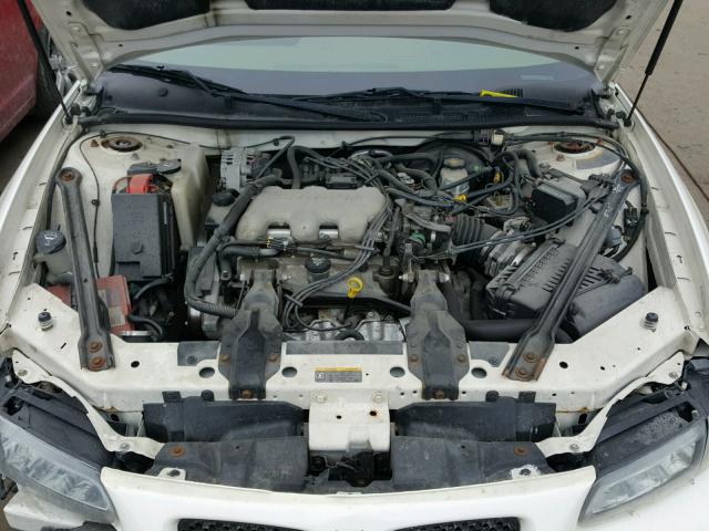 1G2WK52J22F266020 - 2002 PONTIAC GRAND PRIX WHITE photo 7