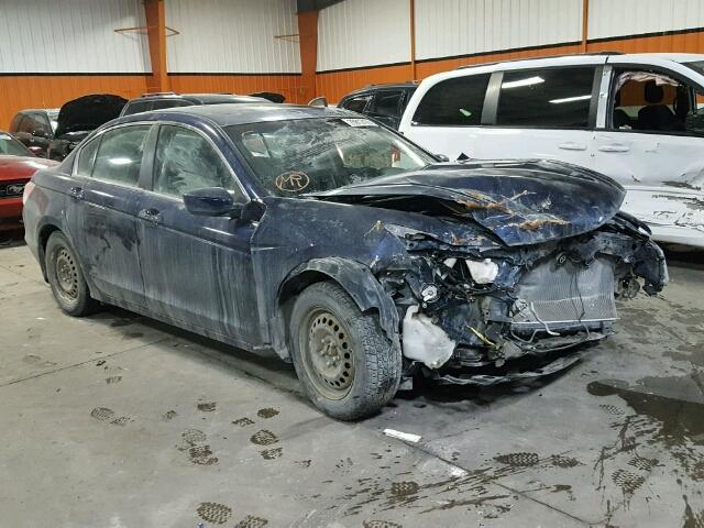 1HGCP26858A816002 - 2008 HONDA ACCORD EXL BLUE photo 1