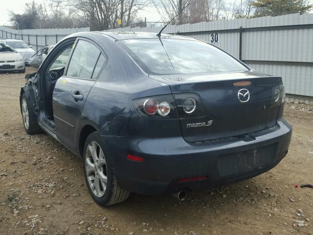 JM1BK32F781177074 - 2008 MAZDA 3 I BLUE photo 3