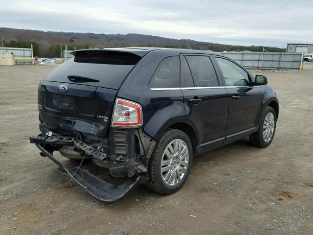 2FMDK4KC9ABB41851 - 2010 FORD EDGE LIMIT BLUE photo 4