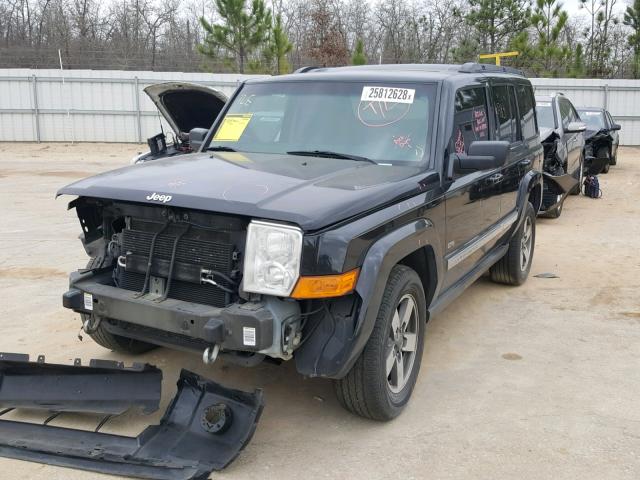 1J8HH48N76C264027 - 2006 JEEP COMMANDER ნაცრისფერი ფოტო 2