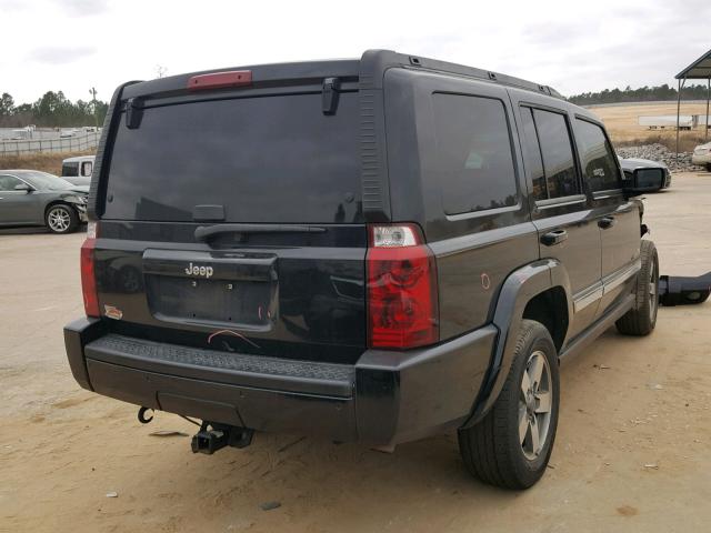 1J8HH48N76C264027 - 2006 JEEP COMMANDER GRAY photo 4