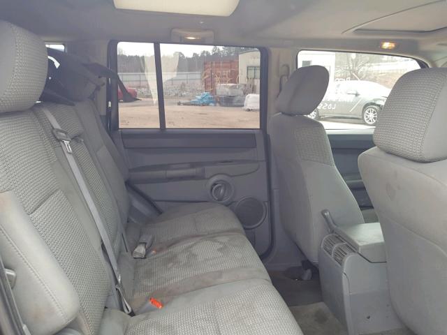1J8HH48N76C264027 - 2006 JEEP COMMANDER ნაცრისფერი ფოტო 6