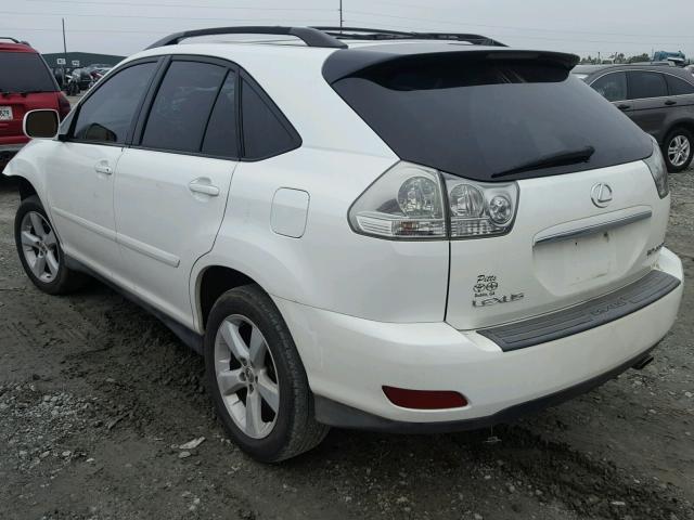 2T2GA31U55C019747 - 2005 LEXUS RX 330 WHITE photo 3