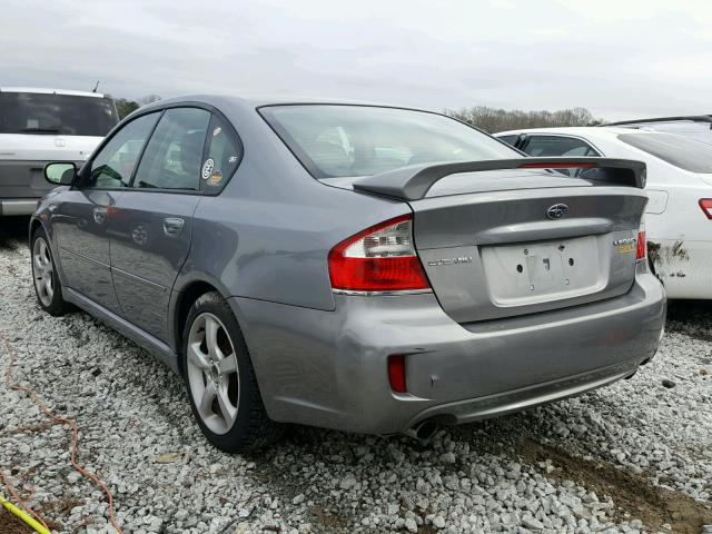 4S3BL626197219378 - 2009 SUBARU LEGACY 2.5 SILVER photo 3