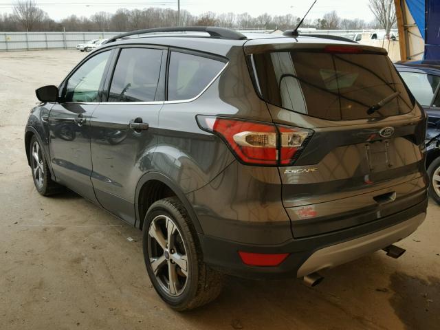 1FMCU0GD6HUA75344 - 2017 FORD ESCAPE SE GRAY photo 3