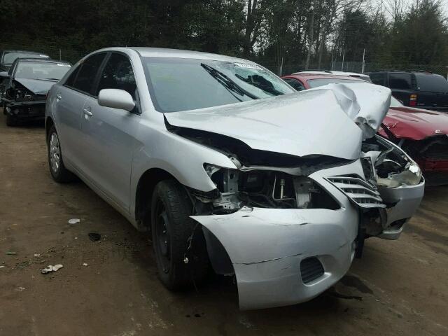 4T1BF3EK8BU123653 - 2011 TOYOTA CAMRY BASE SILVER photo 1