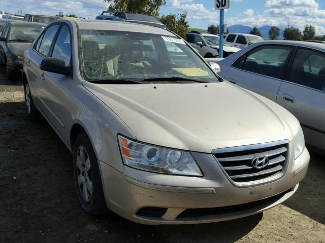 5NPET46C39H432118 - 2009 HYUNDAI SONATA GLS GOLD photo 1